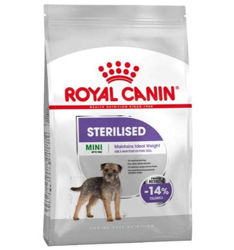 Royal Canin mini sterilised 
 kg.3