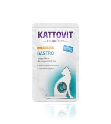 kattovit gastro pollo e riso in busta da g. 85
