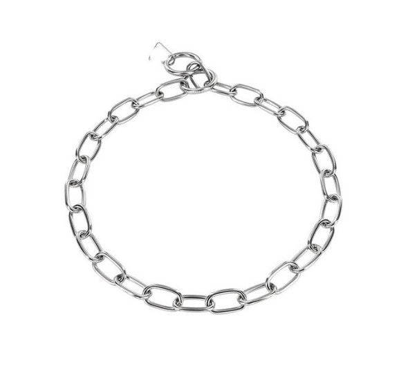 COLLARE STRANGOLO M/OVALE INOX 3MMX67CM