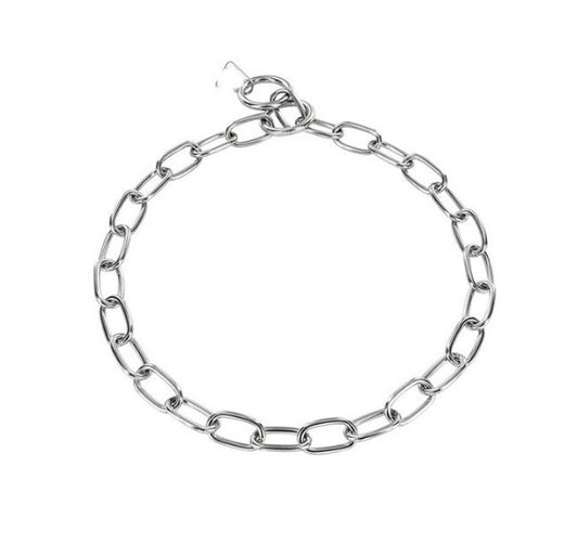 COLLARE STRANGOLO M/OVALE INOX 3MMX67CM