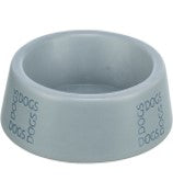 DOGS CIOTOLA CERAMICA,1l/ø20cm,GRI/BLU