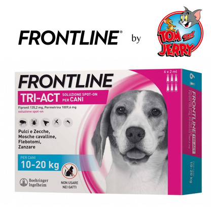 FRONTLINE TRI-ACT CANE PIPETTE ANTIPARASSITARIE