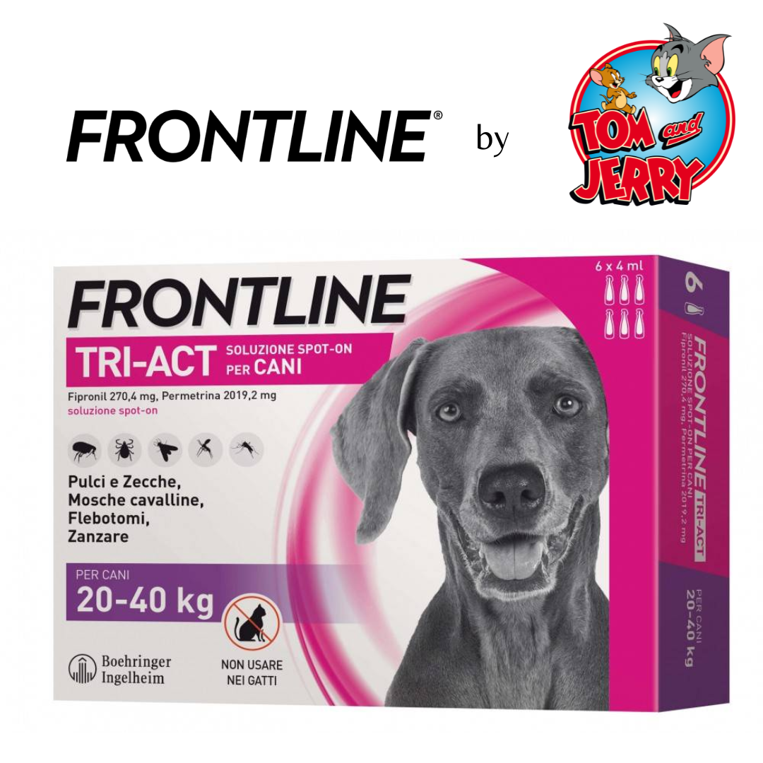 FRONTLINE TRI-ACT CANE PIPETTE ANTIPARASSITARIE