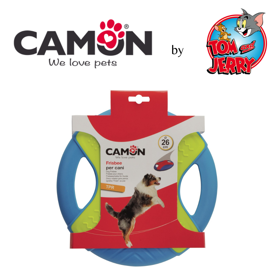 CAMON GIOCO PER CANI FRISBEE COLORATO