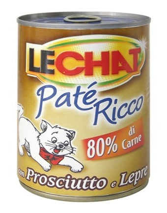 le chat pate' prosciutto /lepre gr. 400