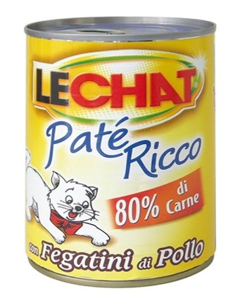 Lechat patè fegatini di pollo 400G