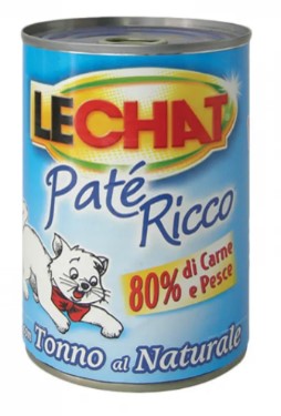 Lechat patè tonno al naturale 400G