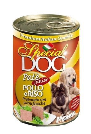 Special Dog patè Junior pollo e riso 400G