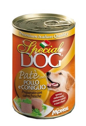 Special Dog patè pollo e coniglio 400g