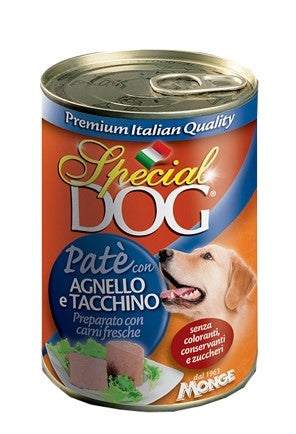 Special Dog patè agnello e tacchino 400G