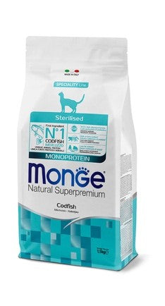 STERILISED MONOPROTEIN merluzzo kg. 1,5