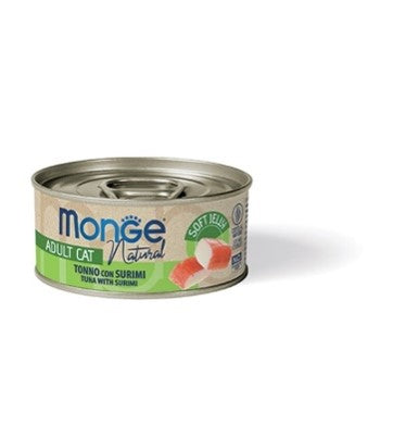 Monge Jelly filetti di tonno con surimi 80G