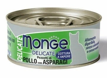 Monge Delicate pezzetti di pollo con asparagi