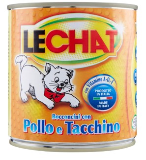 Lechat bocconcini pollo e tacchino 720G