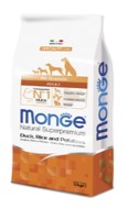 All Breeds Adult Anatra, riso & patate MONOPROTEIN in conf. da kg. 12