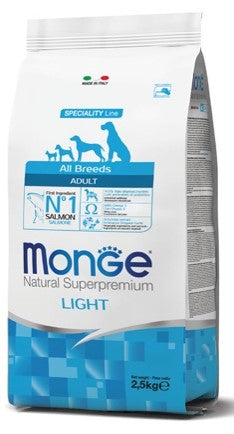 All Breeds Adult Light Salmone & riso MONOPROTEIN kg. 2,5