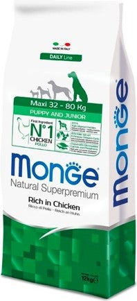 Monge Maxi Puppy pollo kg. 12