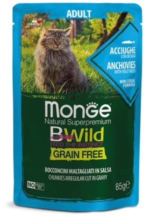 MONGE BWILD BUSTE ADULT acciughe/ortaggi