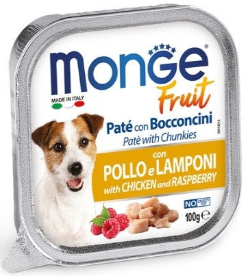 MONGE FRUIT dog chic/raspber.  Gr.100x32