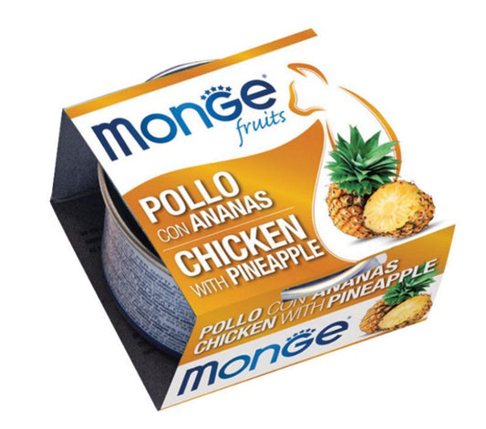 Monge Fruits pollo con ananas 80G