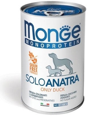 Monge Monoproteico 100% anatra 400G