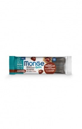 MONGE GIFT MEAT BARS SENSITIVE DIGESTION AGNELLO E CASTAGNA