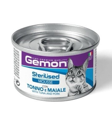 gemon mousse gatto adulto tonno /maiale gr. 85