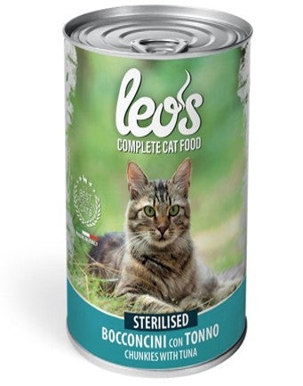 LEO'S CAT STERILISED TONNO 400G
