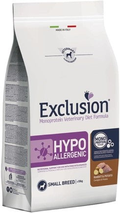 HYPOALLERGENIC RABBIT & POTATO SMALL conf. 2 KG.
