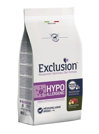 HYPOALLERGENIC HORSE & POTATO MEDIUM/L conf. 12 kg