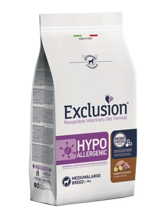 HYPOALLERGENIC RABBIT & POTATO MEDIUM/L conf. 12 kG