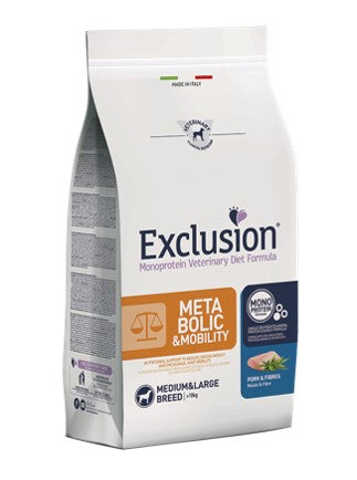 METABOLIC-MOBILITY PORK & FIBRES MEDIUM/L conf. 12 kg