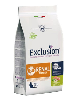 EX DIET CAT RENAL PHASE 1 PORK & PEA AND RICE 300 GR