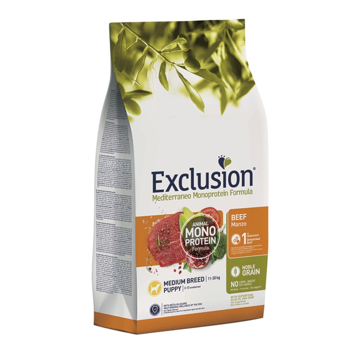 EX ME MONO NOBLE GRAIN PUPPY MANZO 12 KG