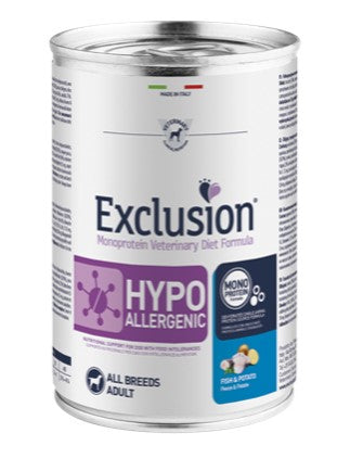 HYPOALLERGENIC FISH & POTATO ALL BREEDS conf. 400 gr