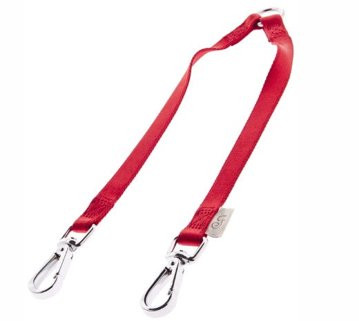 FERRIBIELLA ACCOPPIACANI IN NYLON 1,5X20CM ROSSO