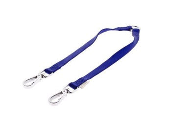 FERRIBIELLA ACCOPPIACANI IN NYLON 1,5X20CM BLU