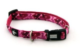 FERRIBIELLA COLLARE FUXTREME  IN NYLON REGOLABILE 10MM CAMO ROSA