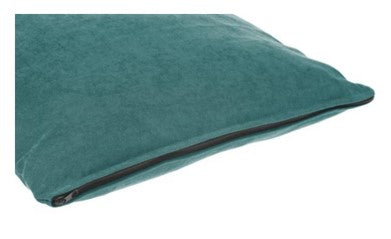 CUSCINO RETT. EVERYDAY CON ZIP MEDIUM 80 X 50 CM VERDE