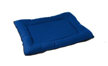 CUSCINO BASE LARGE  106 X 66 CM BLU