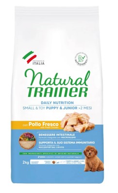NATURAL TRAINER PUPPY SMALL POLLO2KG