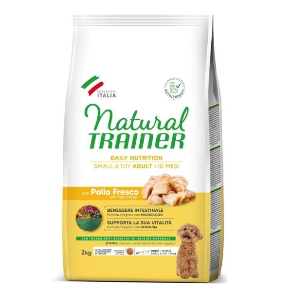 NATURAL TRAINER ADULTO SMALL 2KG POLLO