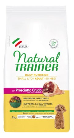 NATURAL TRAINER ADULTO SMALL 2KG PROSC. CRUDO