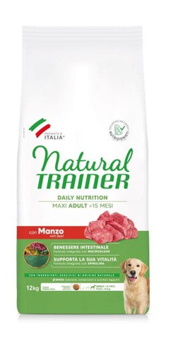 NATURAL TRAINER MAXI ADULTO MANZO 12 KG