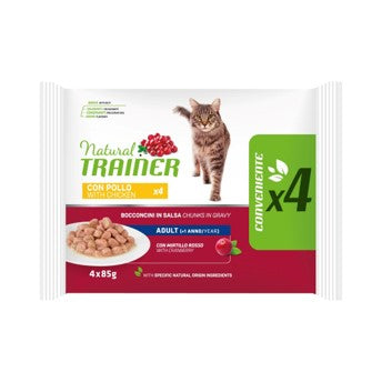 MULTIPAK ADULT CON POLLO  85G X 4