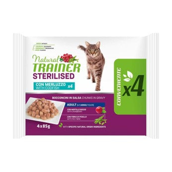 MULTIPAK STERISED CON MERLUZZO  85G X 4