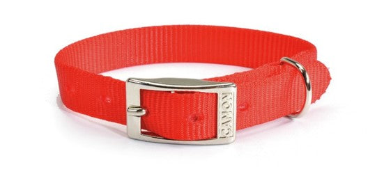 COLLARE  IN NYLON 15MMX400 ROSSO