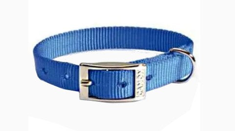 COLLARE  IN NYLON 15MMX400 BLU