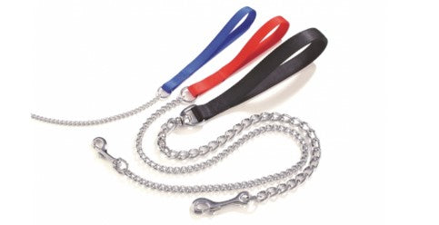 guinzaglio con catena 0,2x80 blu