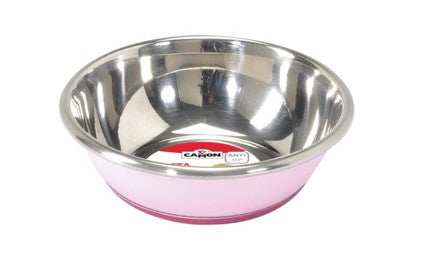 CAMON CIOTOLA ANTISCIVOLO  IN PLASTICA ROSA DIAMETRO 20 CM